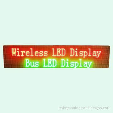 Wireless Bus LED Bicolor Display